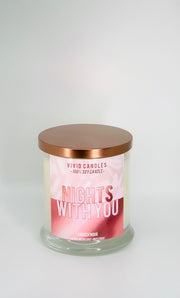 Nights With You Vivid Candle ✨Amber Noir Scent✨